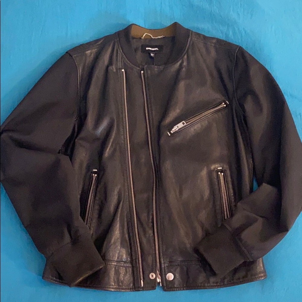 Leather jacket Diesel